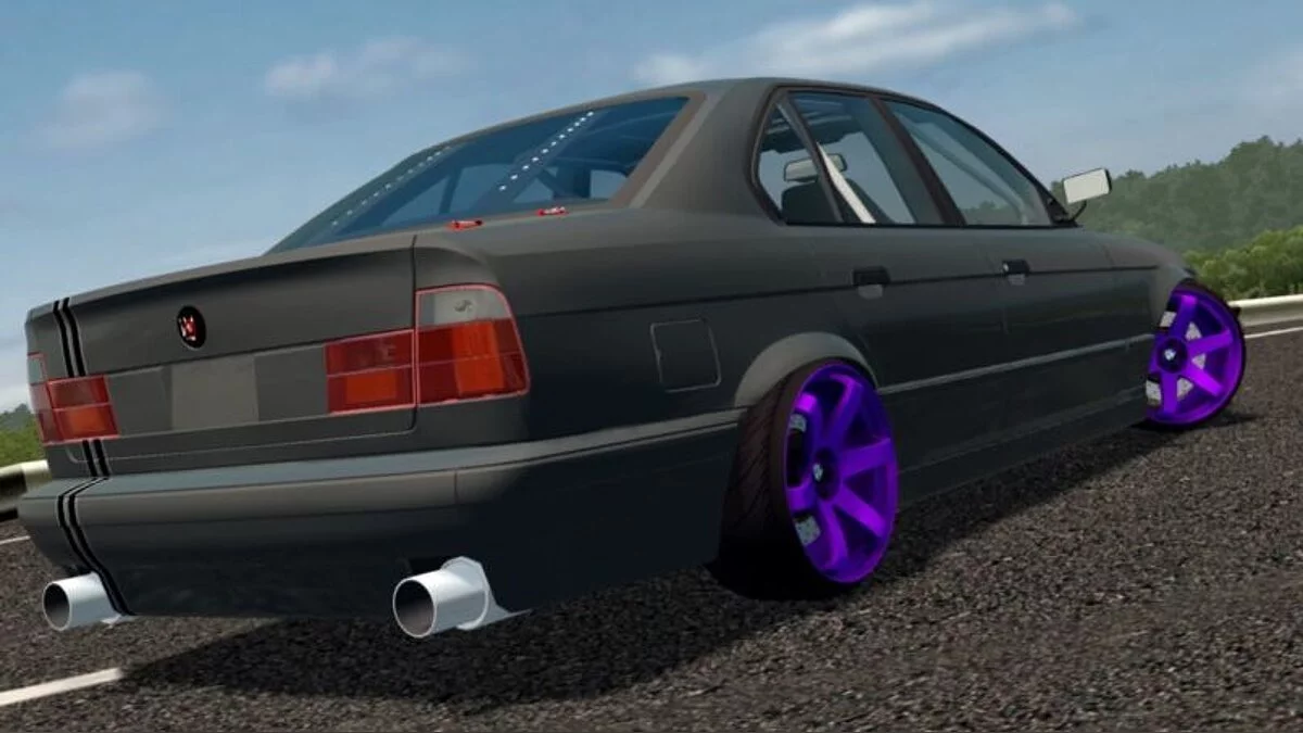 City Car Driving — BMW M5 E34 Дрифт Корч