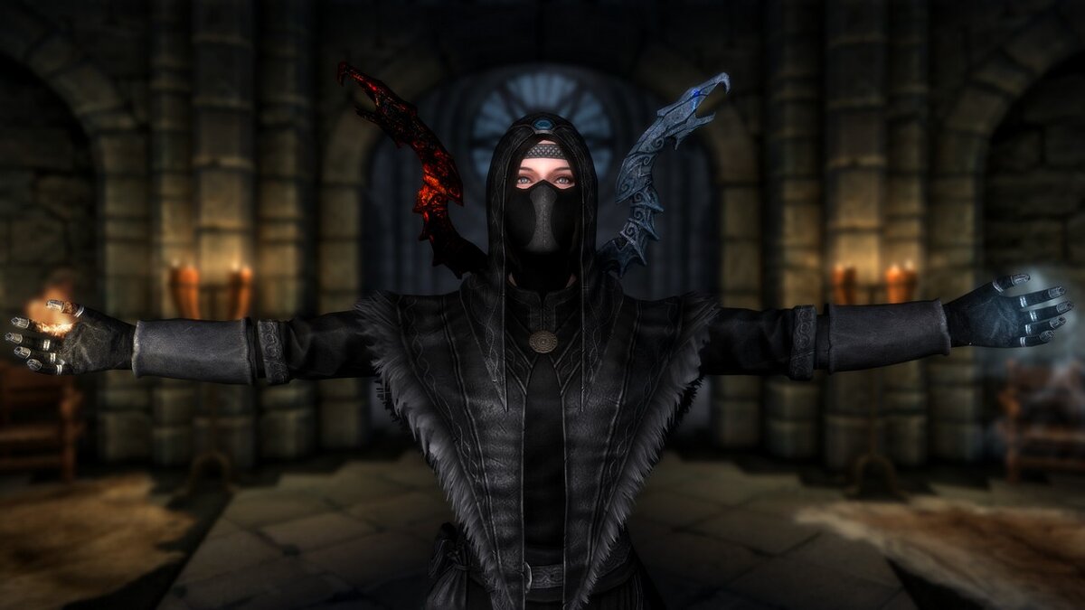 Elder Scrolls 5: Skyrim Special Edition — Перевод мода «Броня черного мага»