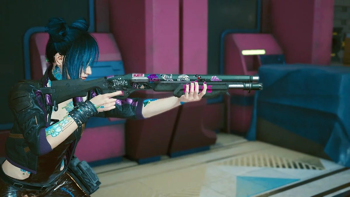 Cyberpunk 2077 — Наклейки Moxes для дробовика