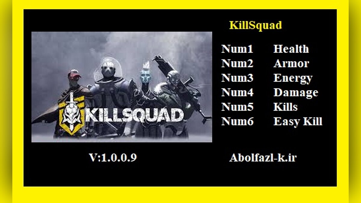 Killsquad — Трейнер (+6) [1.0.0.9]