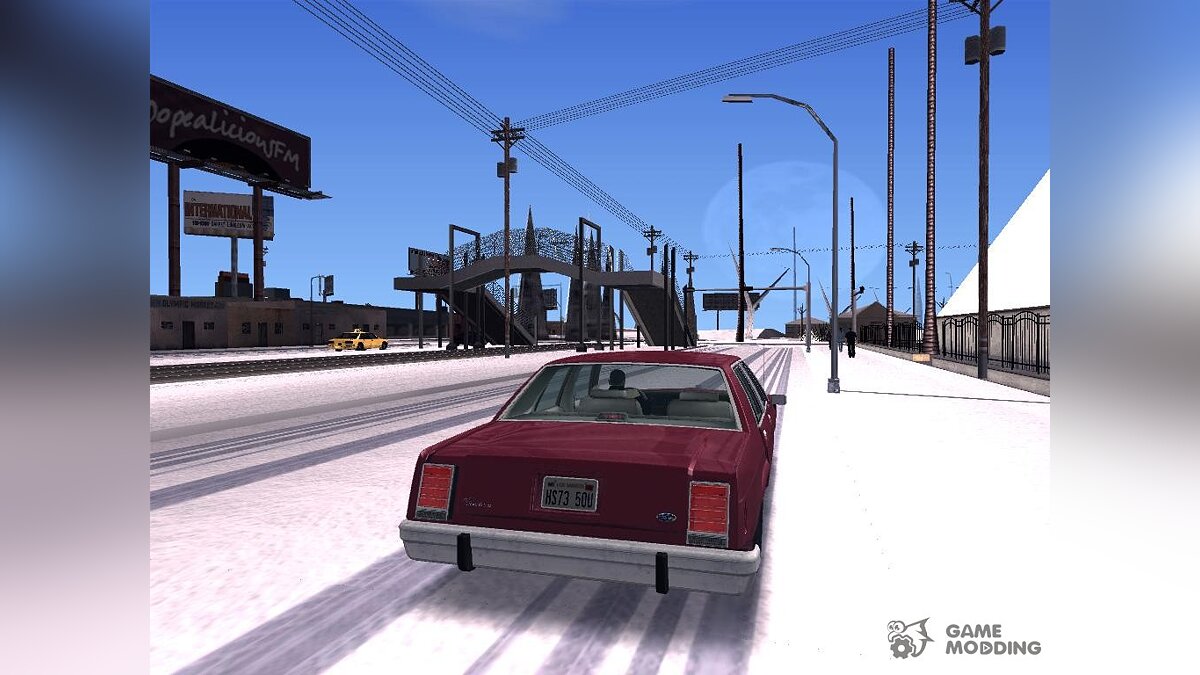 Grand Theft Auto: San Andreas — Зимний мод