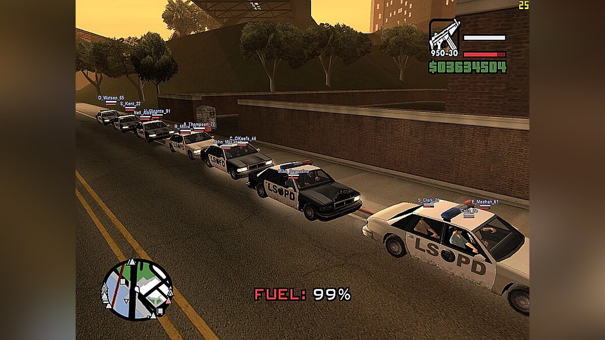 Grand Theft Auto: San Andreas — SA-MP - мультиплеер