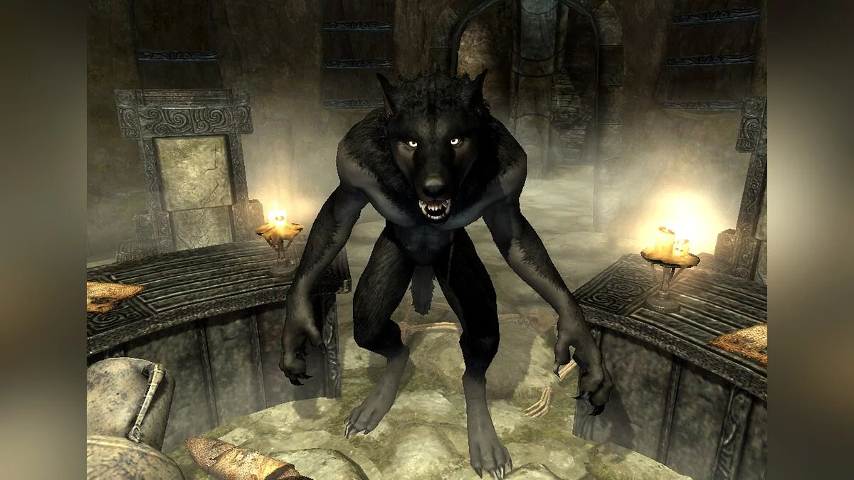 The Elder Scrolls 5: Skyrim Legendary Edition — Более волкоподобный оборотень