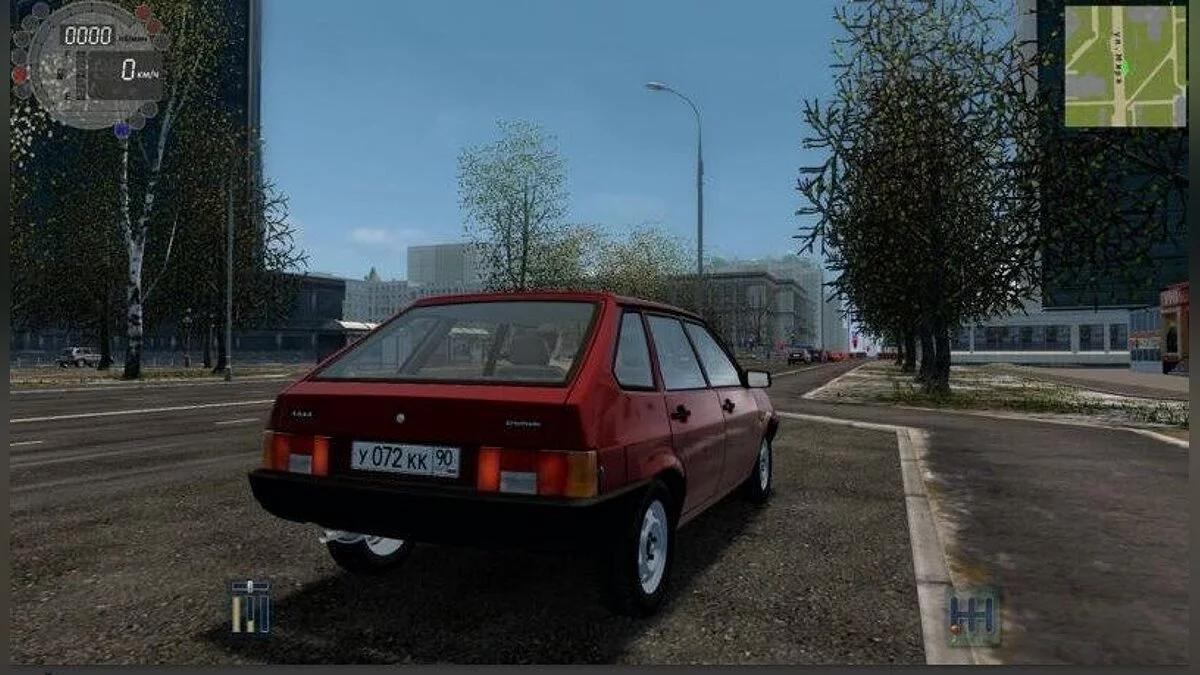 City Car Driving — ВАЗ 2109 (Lada Samara)