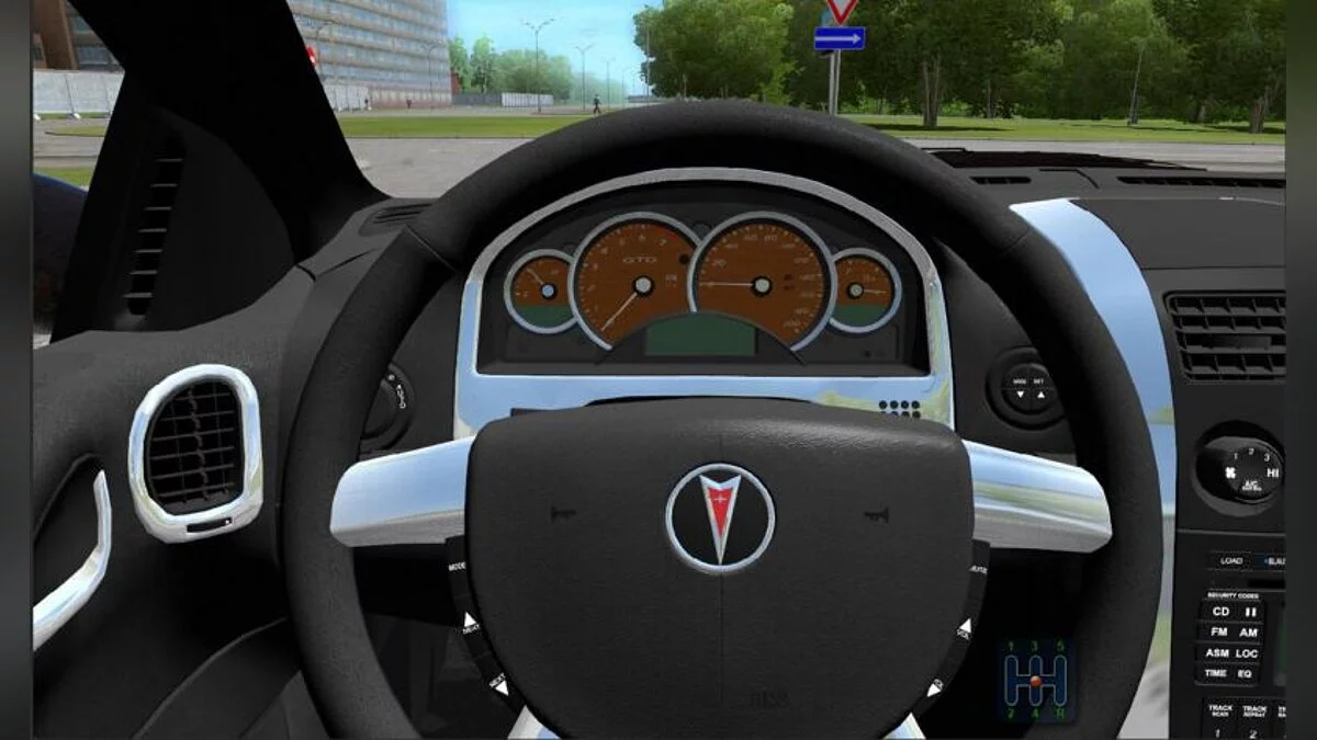 City Car Driving — Pontiac GTO 2006