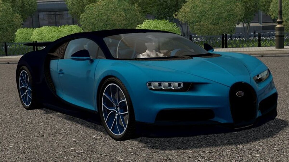 City Car Driving — Bugatti Chiron 2018