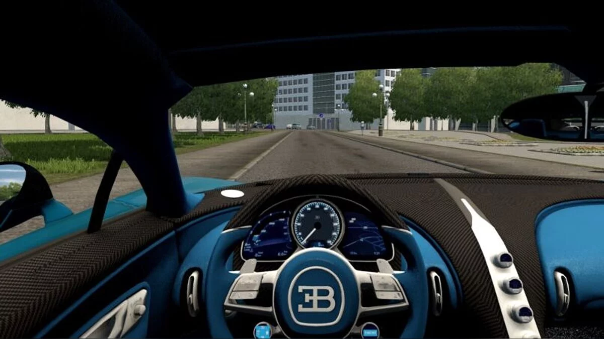 City Car Driving — Bugatti Chiron 2018