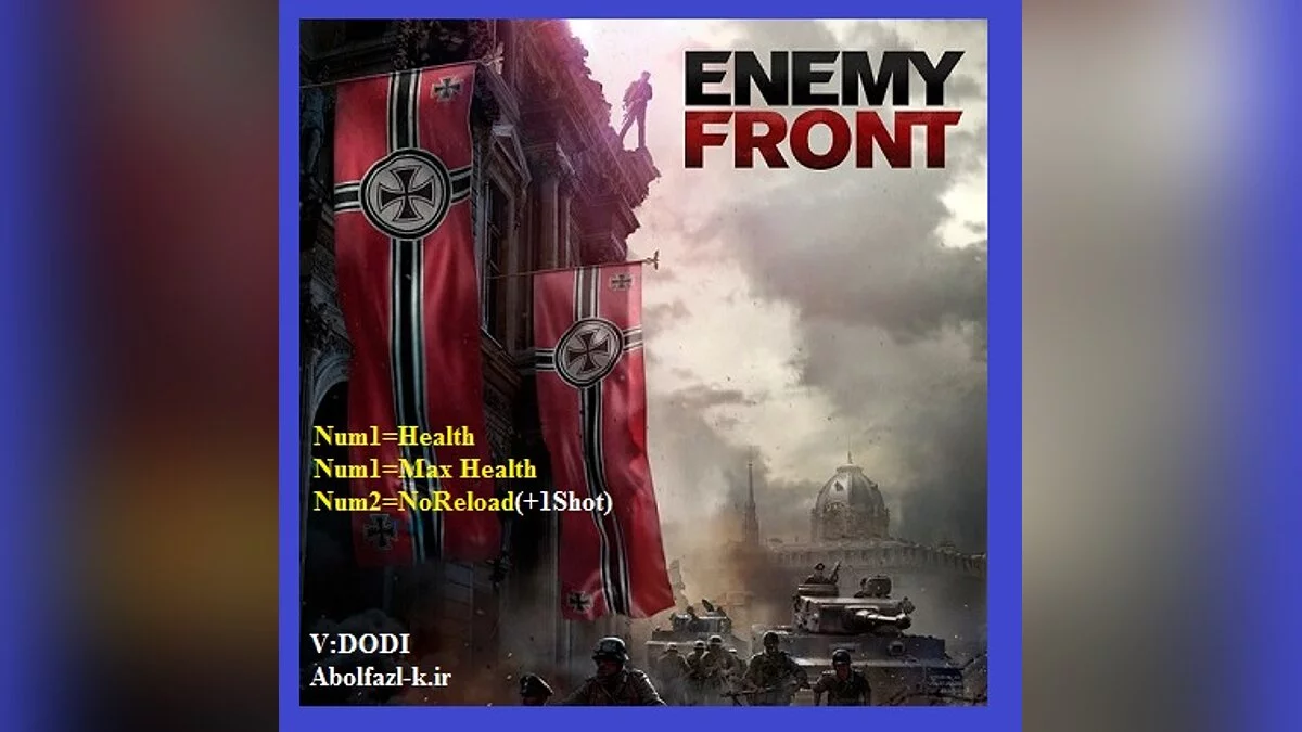 Enemy Front — Трейнер (+3) [UPD: 31.10.21]