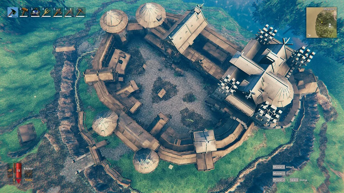 Valheim — Нормандский замок