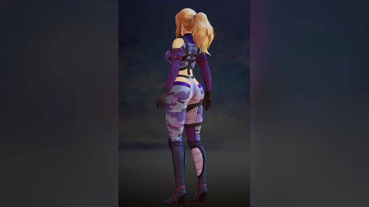 Tales of Arise — Улучшенный костюм киссары из DLC Tekken