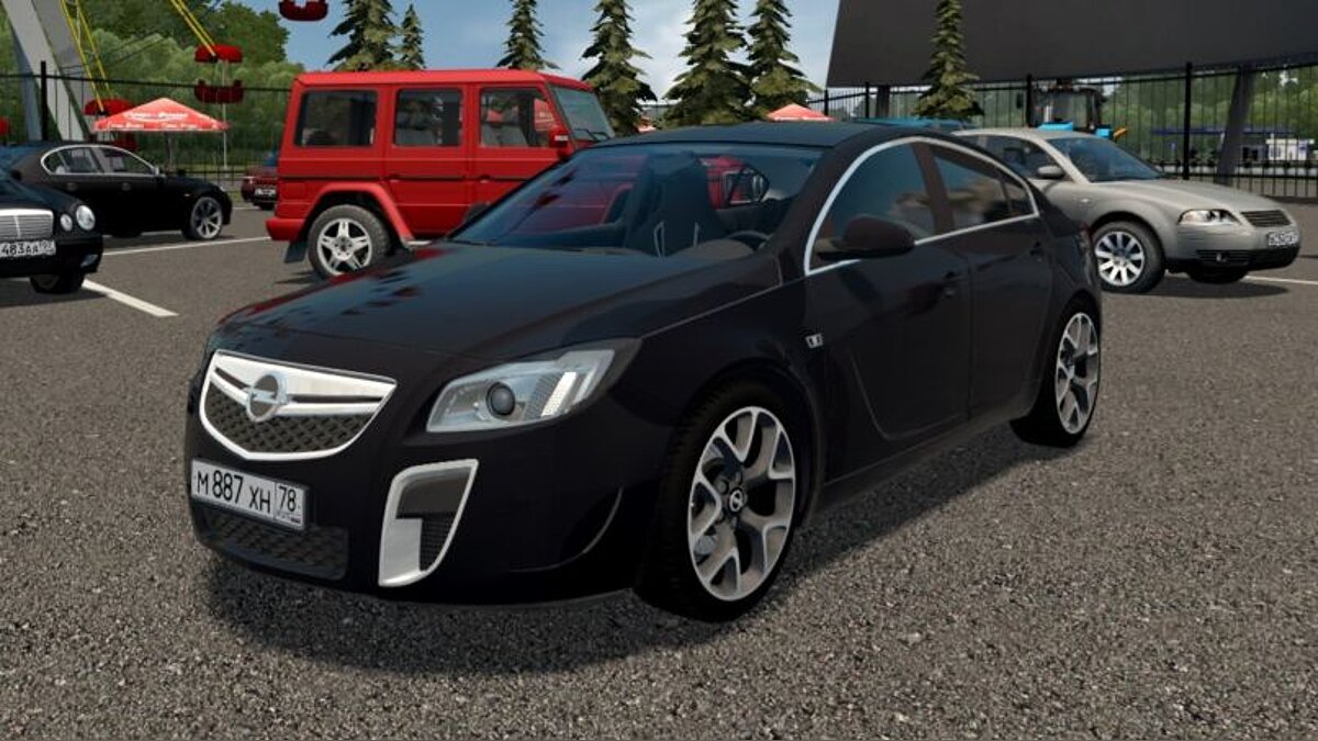 City Car Driving — Opel Insignia OPC