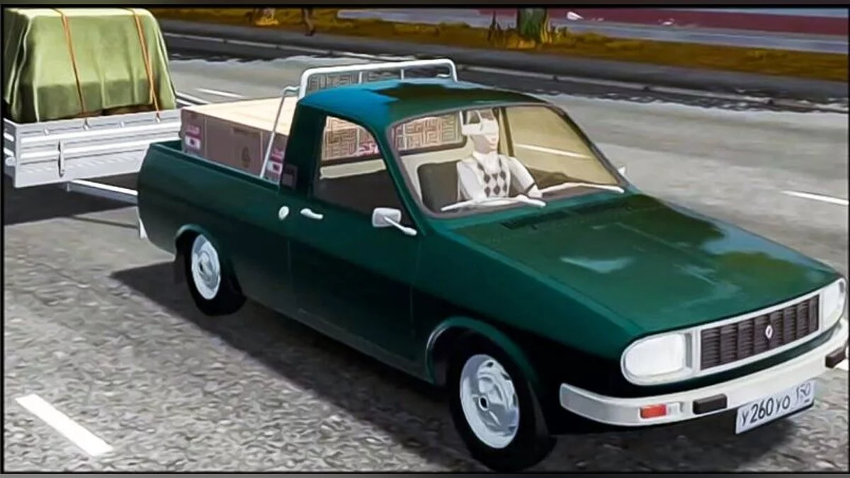 City Car Driving — Renault 12 Pick-up (Dacia)