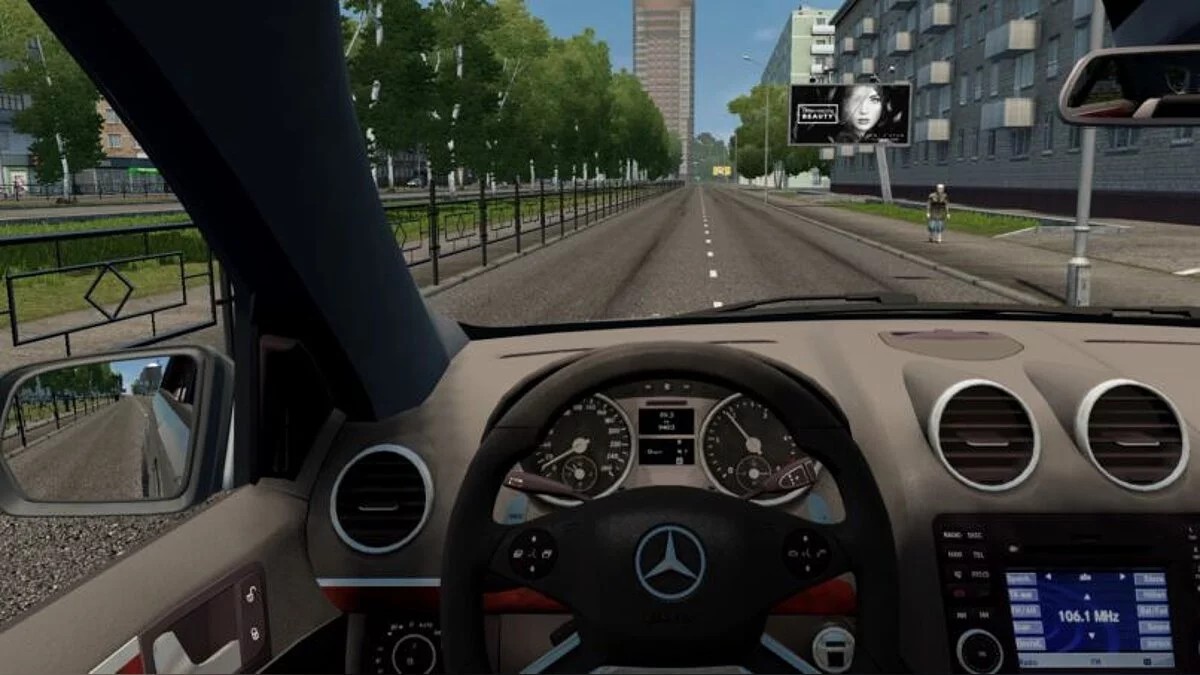 City Car Driving — Mercedes-Benz ML320 (W164)