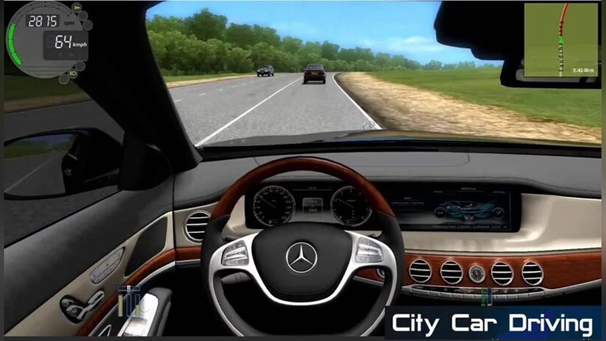 City Car Driving — Mercedes-Benz S500 W222 Amoral