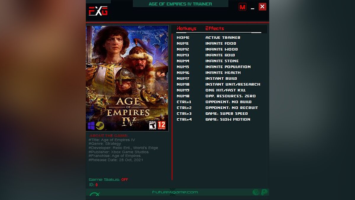 Age of Empires 4 — Трейнер (+14) [UPD:28.10.2021]