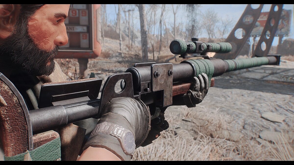 Fallout 4: Game of the Year Edition — Антиматериальная винтовка ручной работы