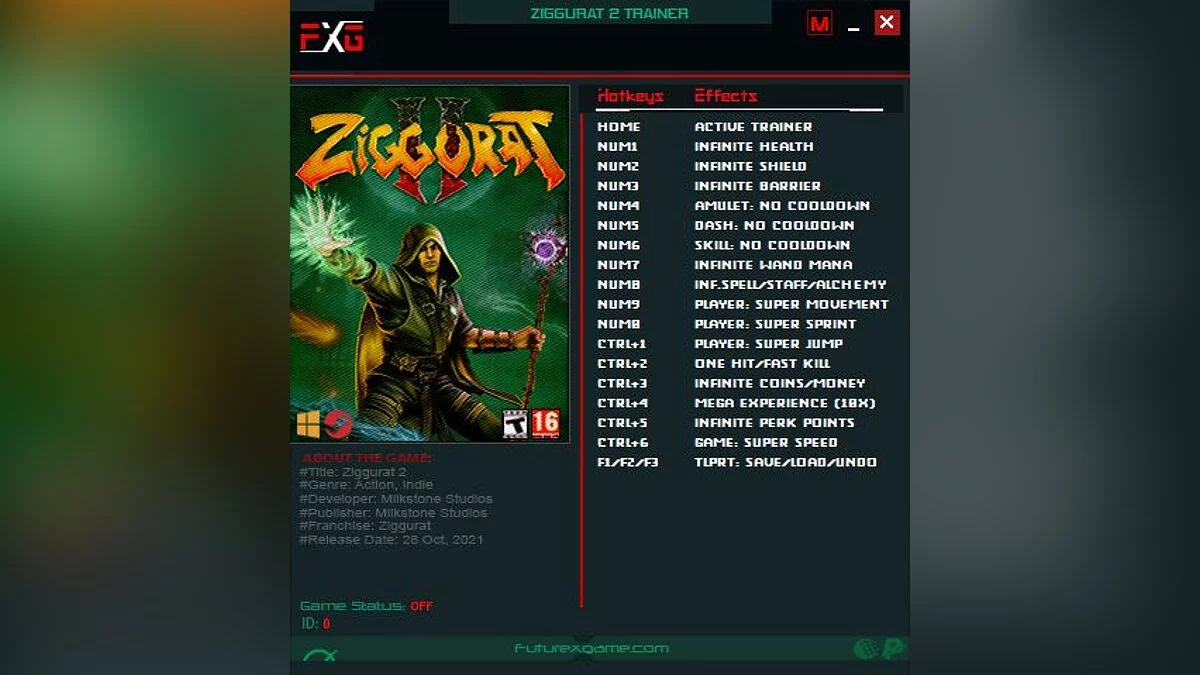 Ziggurat 2 — Трейнер (+17) [UPD:28.10.2021]