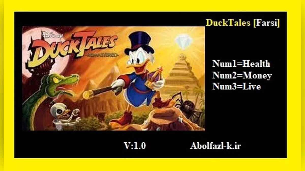 DuckTales Remastered — Трейнер (+3) [1.0]