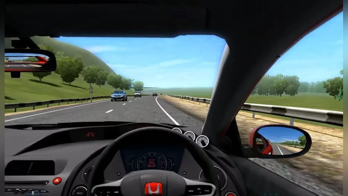 City Car Driving — Honda Civic TYPE R 2009