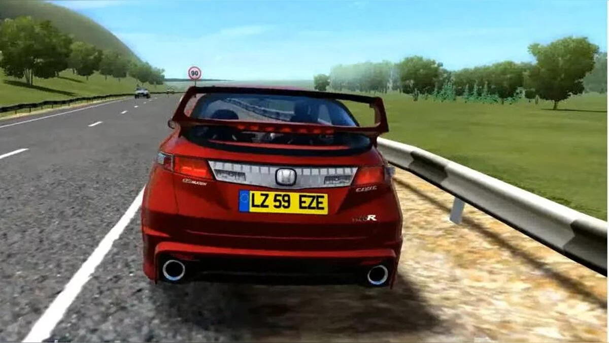 City Car Driving — Honda Civic TYPE R 2009