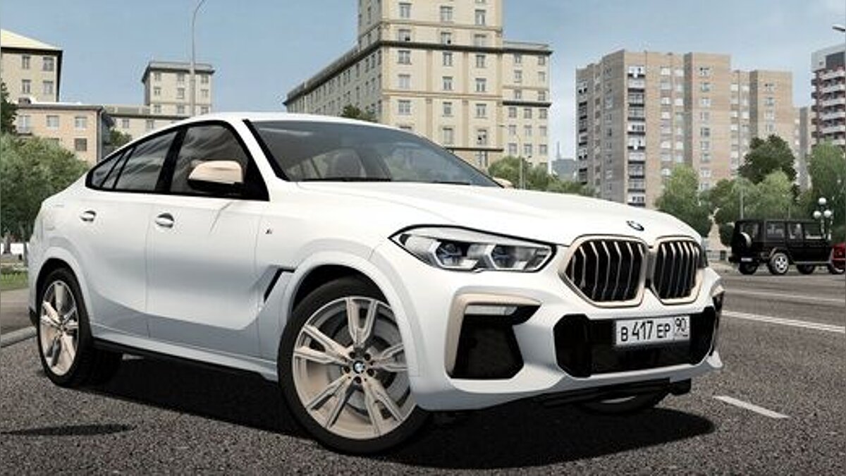 City Car Driving — BMW X6 M50i (G06) 2020