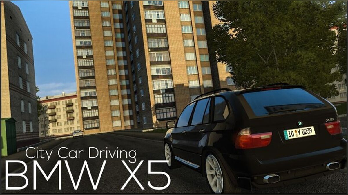 City Car Driving — BMW X5 4.8is E53