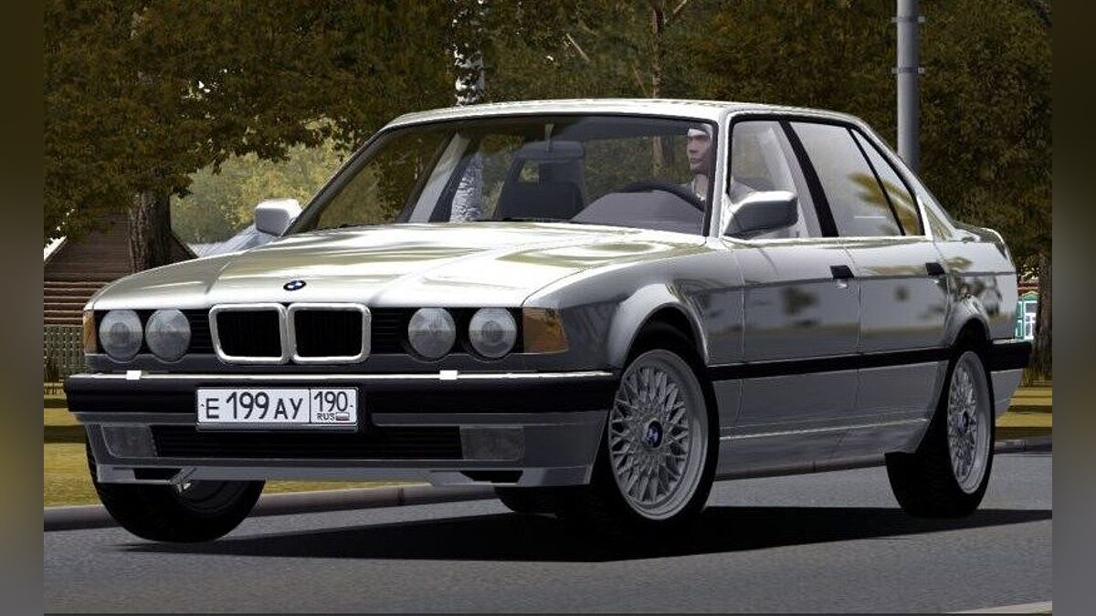 City Car Driving — BMW 735i E32