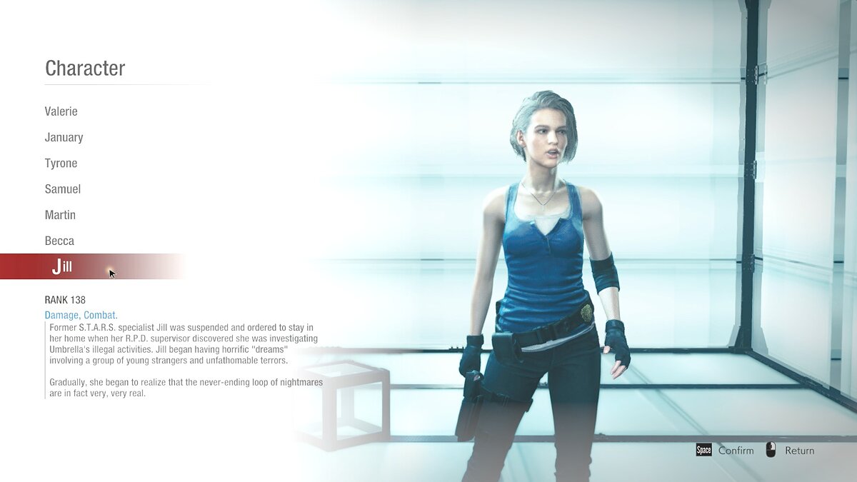 Resident Evil: Resistance — Джилл из игры Resident Evil 3