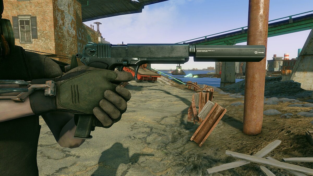 Fallout 4: Game of the Year Edition — Перевод мода «Пистолет OTS-33»