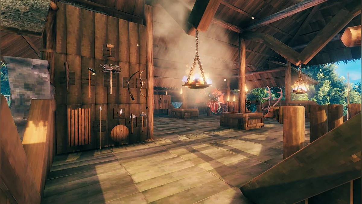 Valheim — Дом трофеев «Слоухейм»