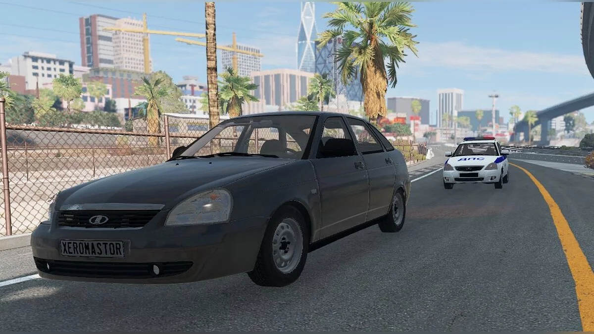 BeamNG.drive — LADA Car Pack (2170/2171/2172)
