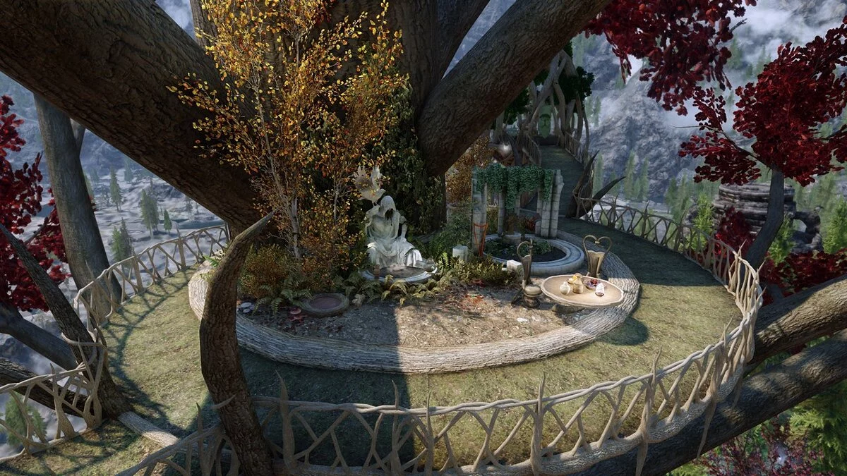 Elder Scrolls 5: Skyrim Special Edition — Миландриэль - небольшой кусочек Валенвуда