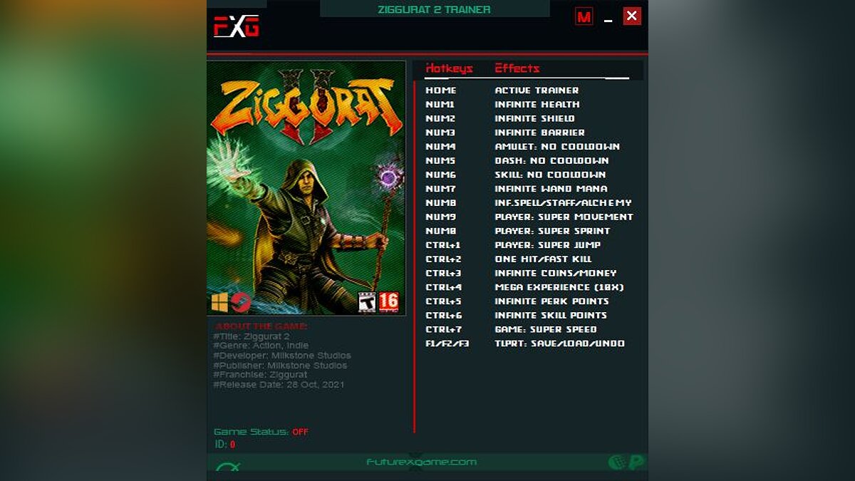 Ziggurat 2 — Трейнер (+17/+18) [UPD:28.10.2021]