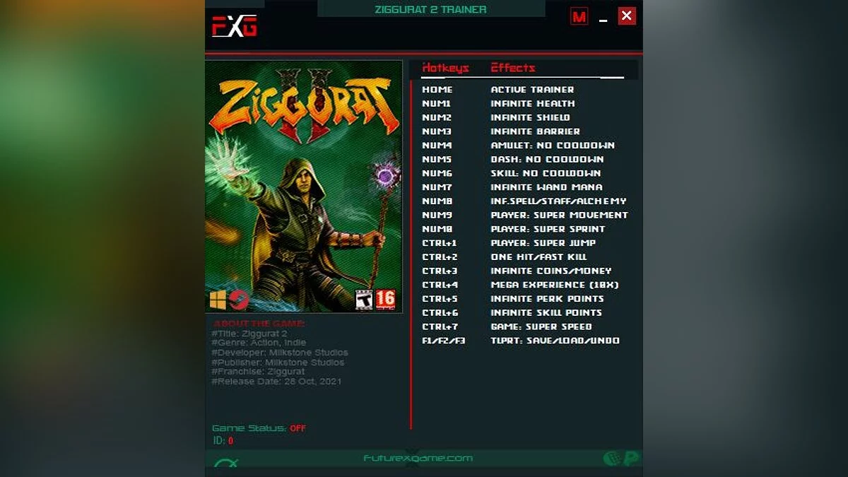 Ziggurat 2 — Трейнер (+17/+18) [UPD:28.10.2021]