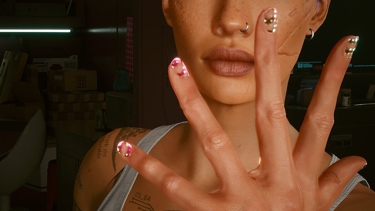 Cyberpunk 2077 — Горилла-ногти