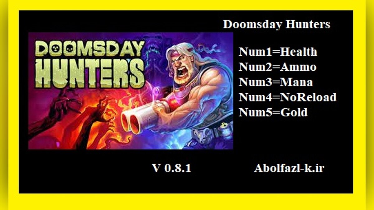 Doomsday Hunters — Трейнер (+13) [0.8.1]