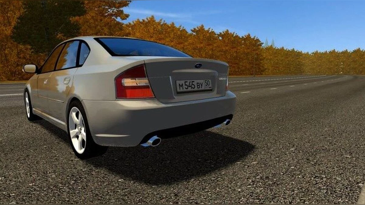City Car Driving — Subaru Legacy 2005