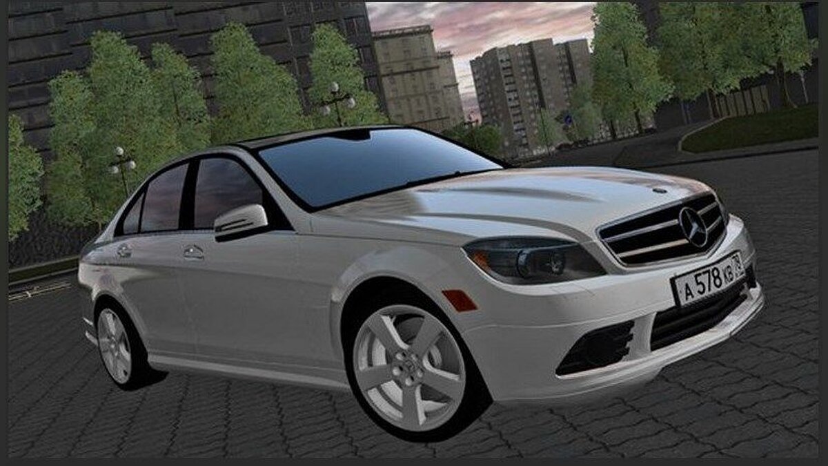 City Car Driving — Mercedes-Benz С180 W204