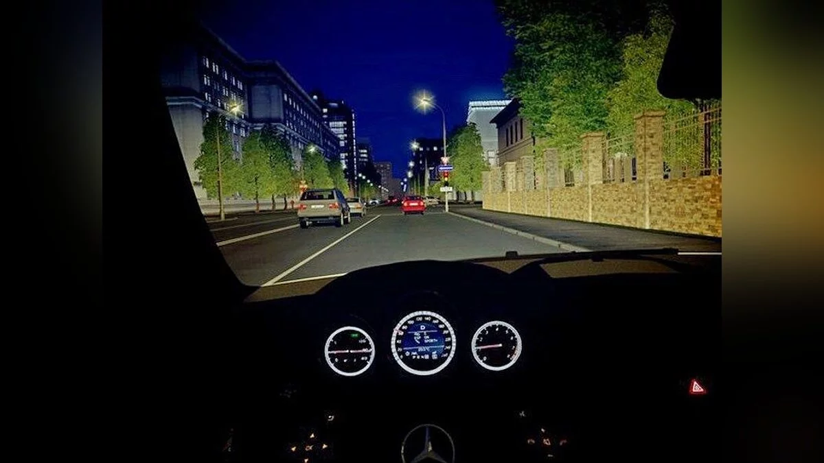 City Car Driving — Mercedes-Benz С180 W204