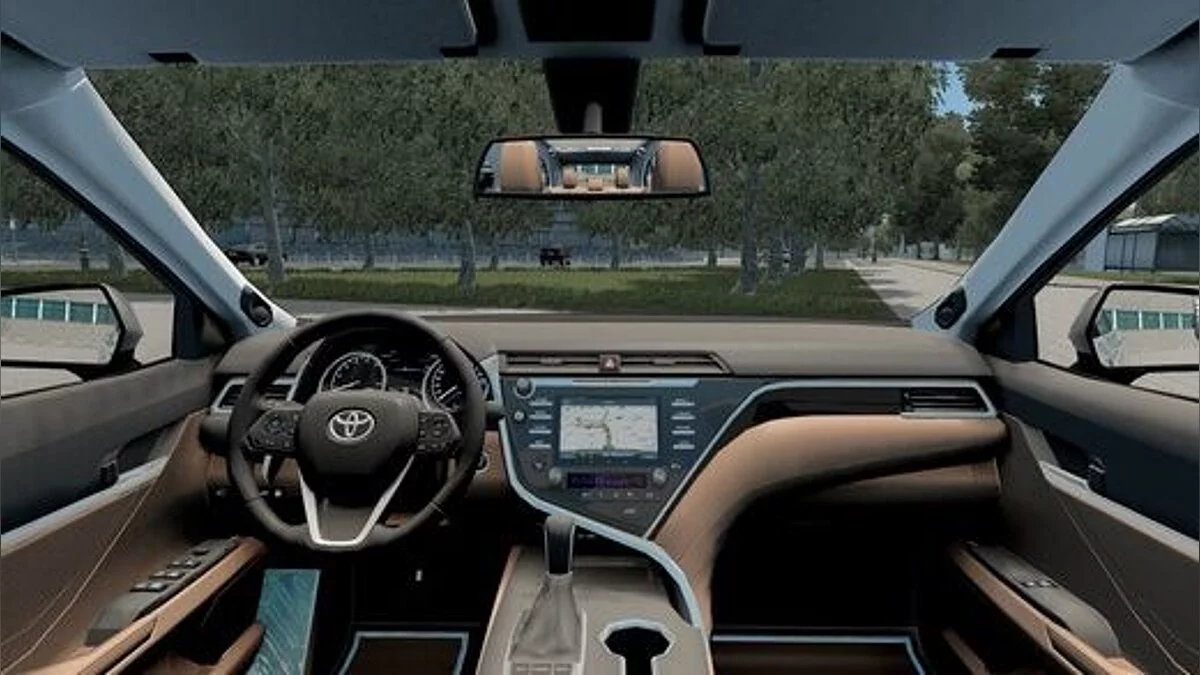 City Car Driving — Toyota Camry XV70 2.5