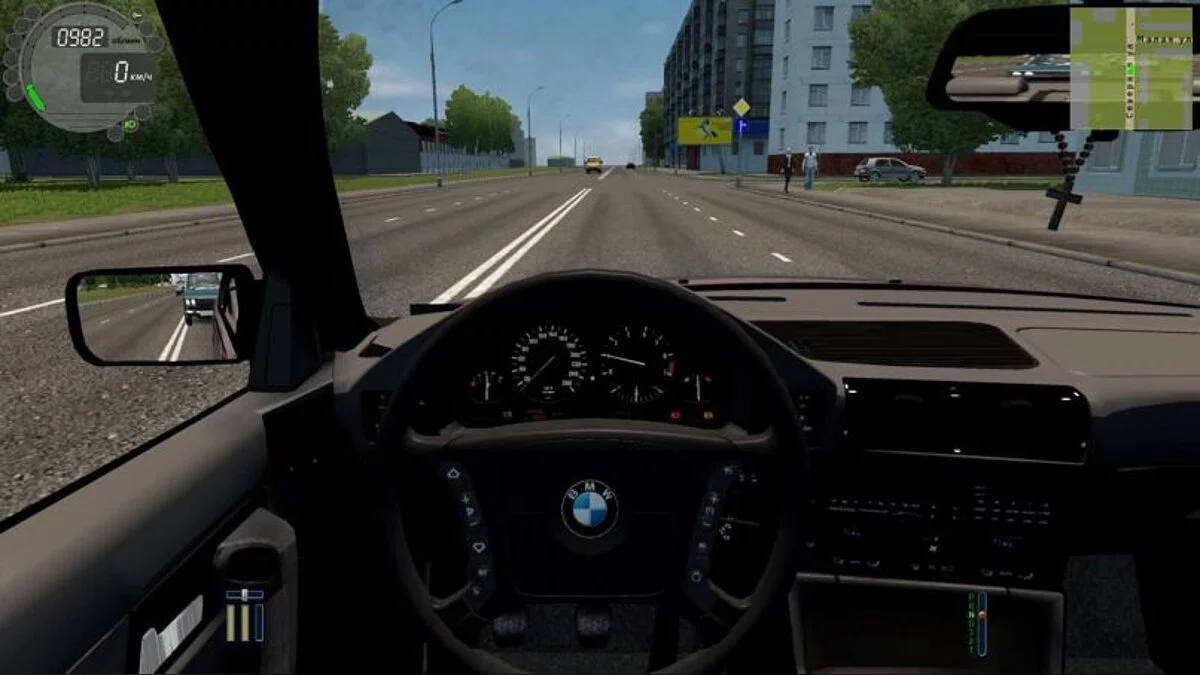 City Car Driving — BMW Series 5 525i E34
