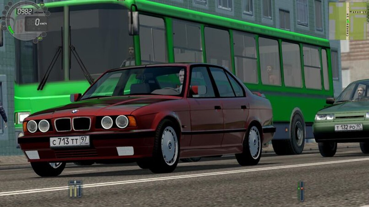 City Car Driving — BMW Series 5 525i E34