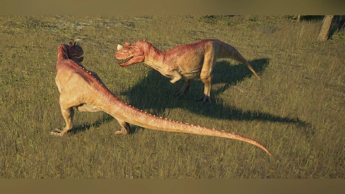 Jurassic World Evolution 2 — Обновленная модель цератозавра