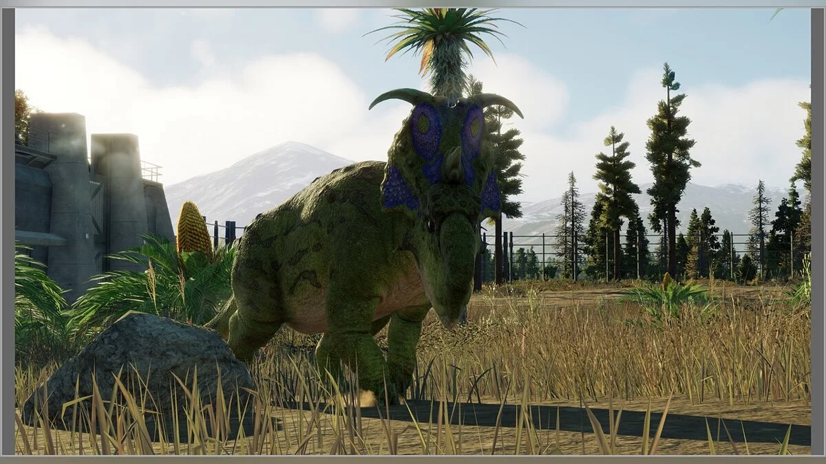 Jurassic World Evolution 2 — Улучшеный пахиринозавр