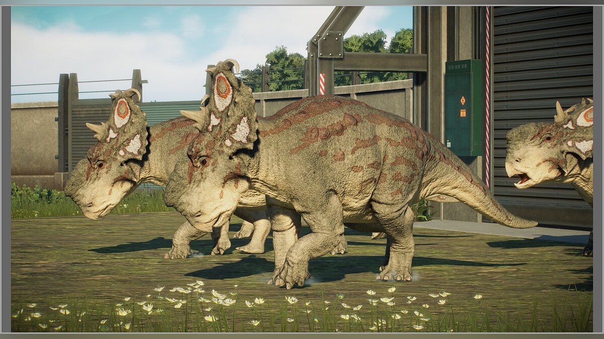 Jurassic World Evolution 2 — Улучшеный пахиринозавр