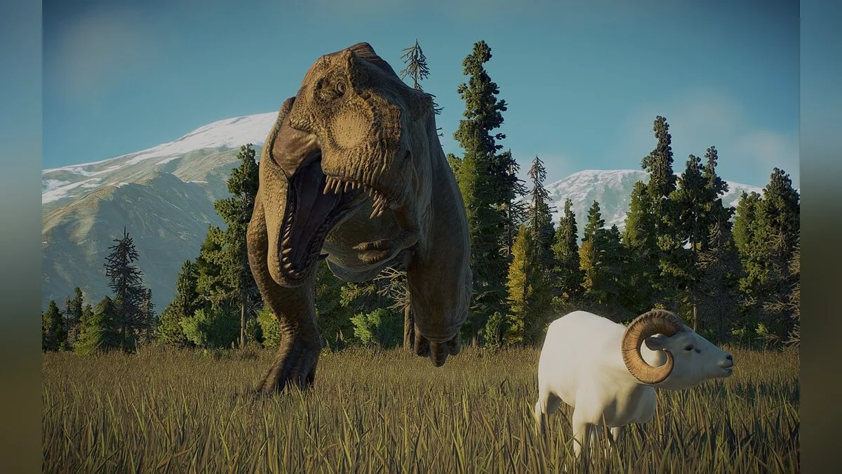 Jurassic World Evolution 2 — Живая коза