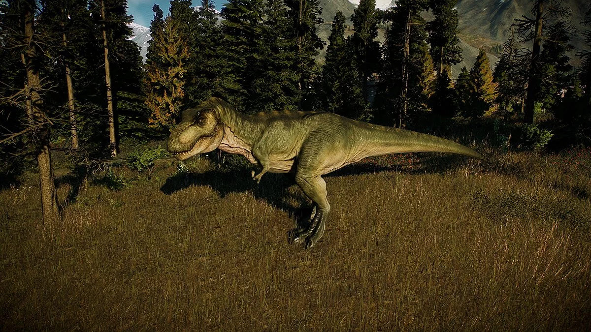 Jurassic World Evolution 2 — Более точные скины тираннозавров
