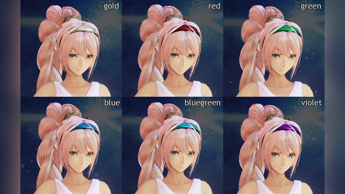 Tales of Arise — Улучшенная прическа Шионны