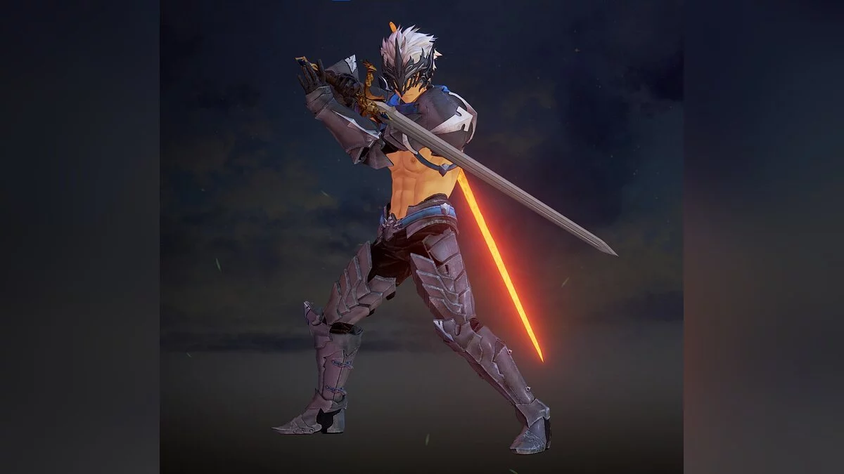 Tales of Arise — Длинный меч и Огненный меч в стиле Экскалибура