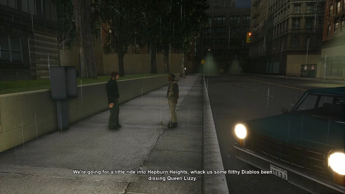 GTA: The Trilogy – The Definitive Edition — Улучшенный дождь